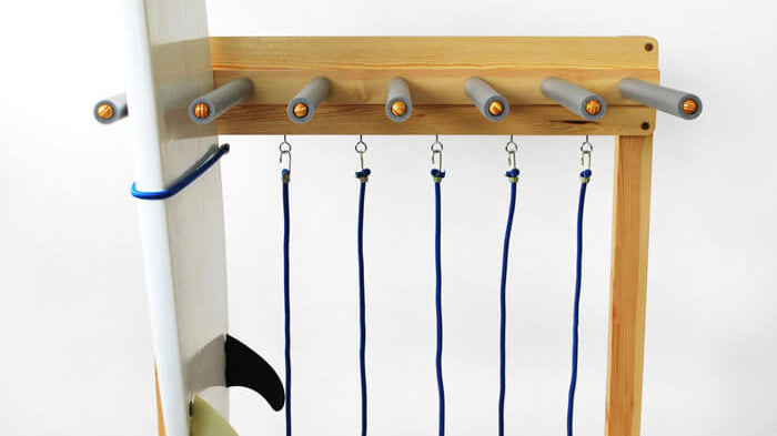Wooden Surf Surfboard Racks