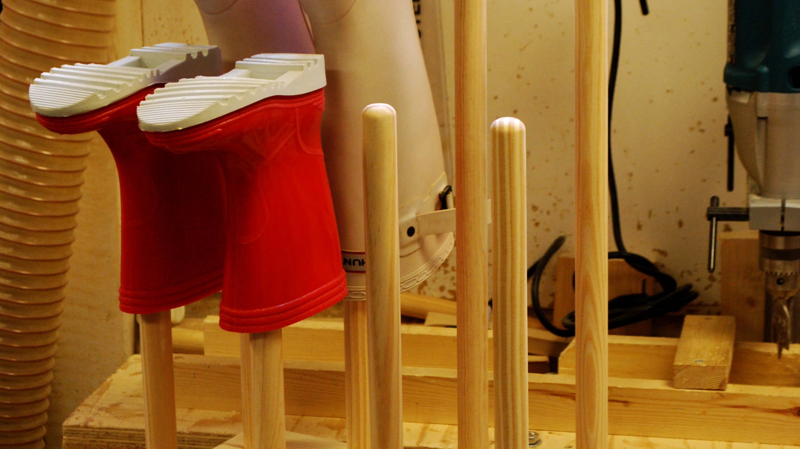 'half and half' rack