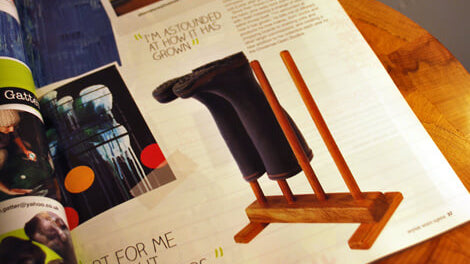 boot&saw feature in MyCornwall Magazine Dec 2012