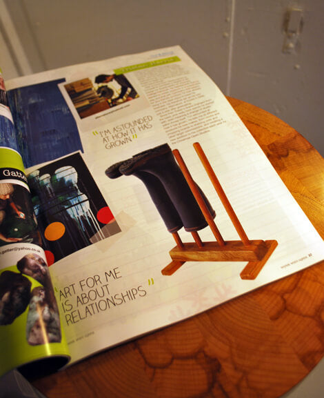 boot&saw feature in MyCornwall Magazine Dec 2012