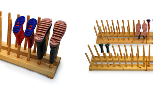 school welly boot stand