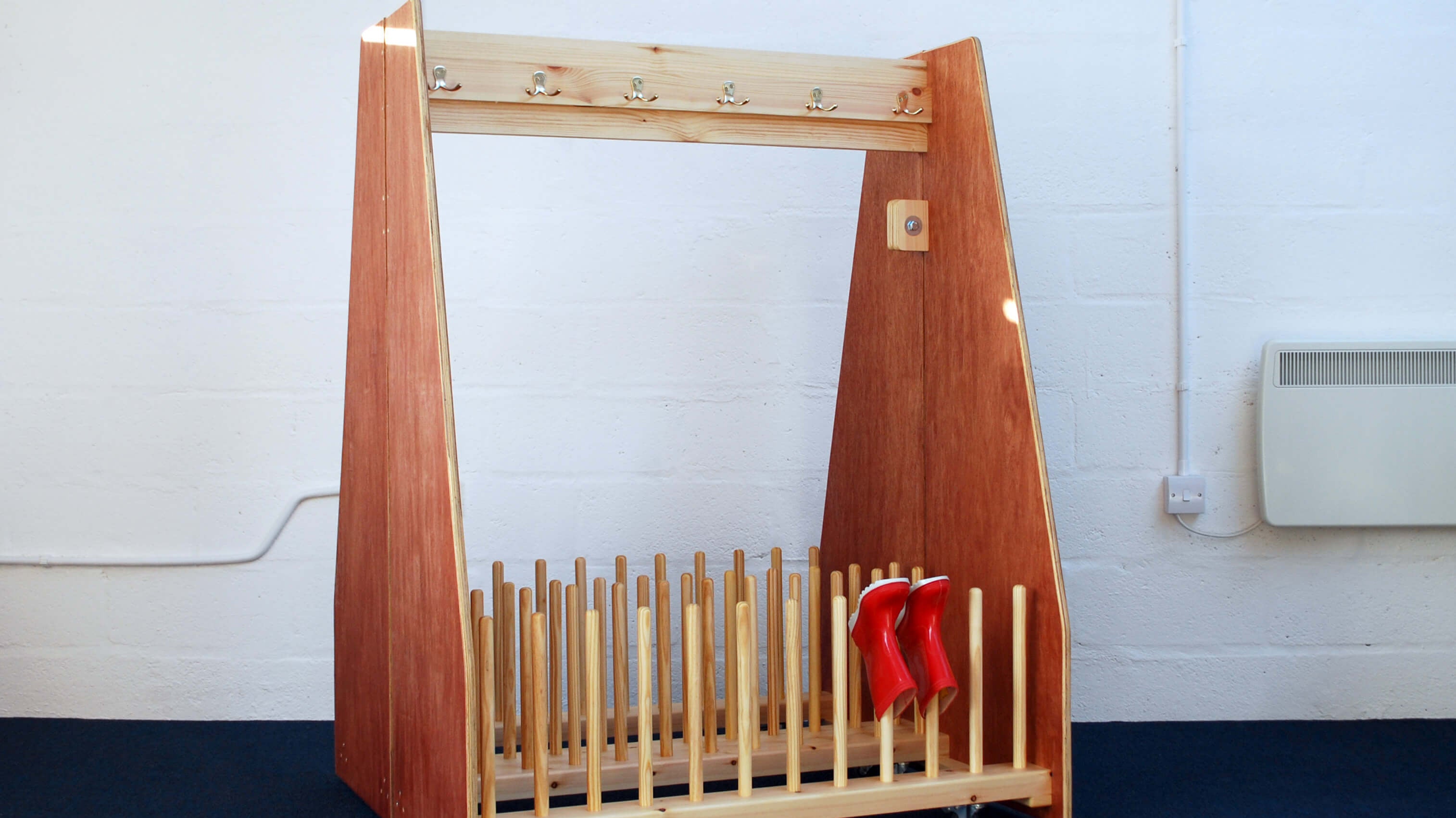 Alternature School Welly Rack