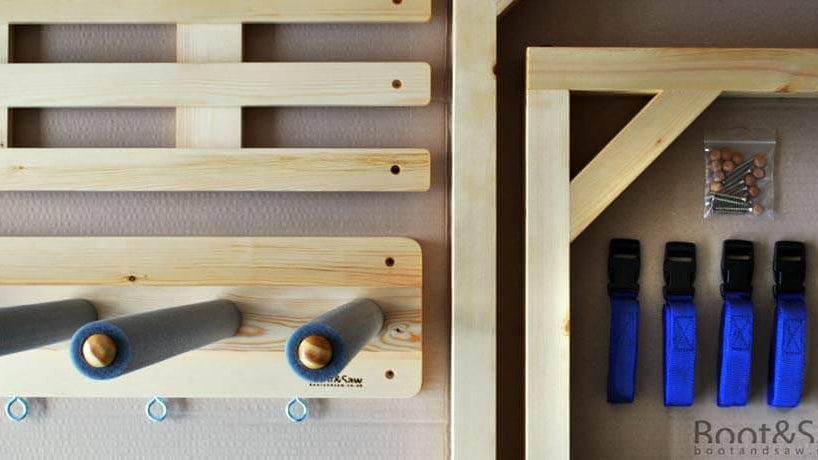 Wooden Surf Rack Parts