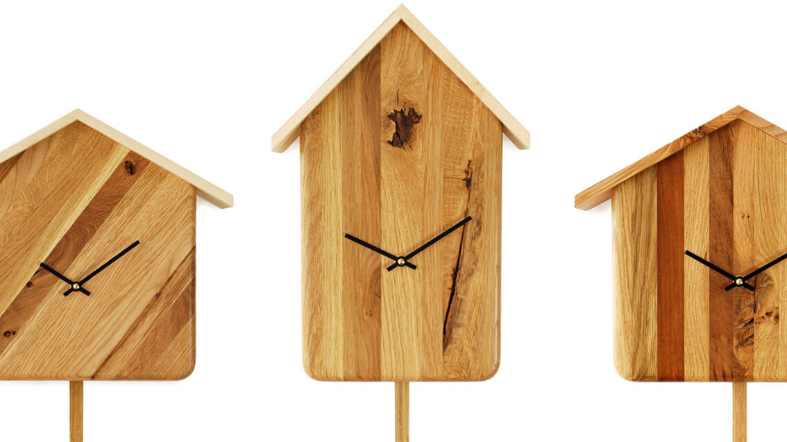 design clock cuckooless