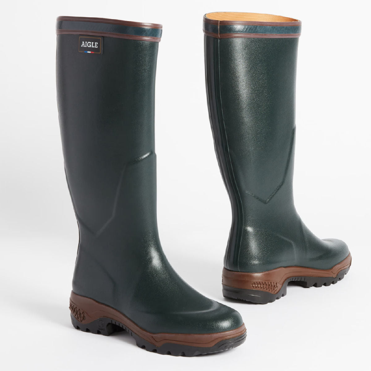 Aigle Parcours (2) Wellington Boot in bronze