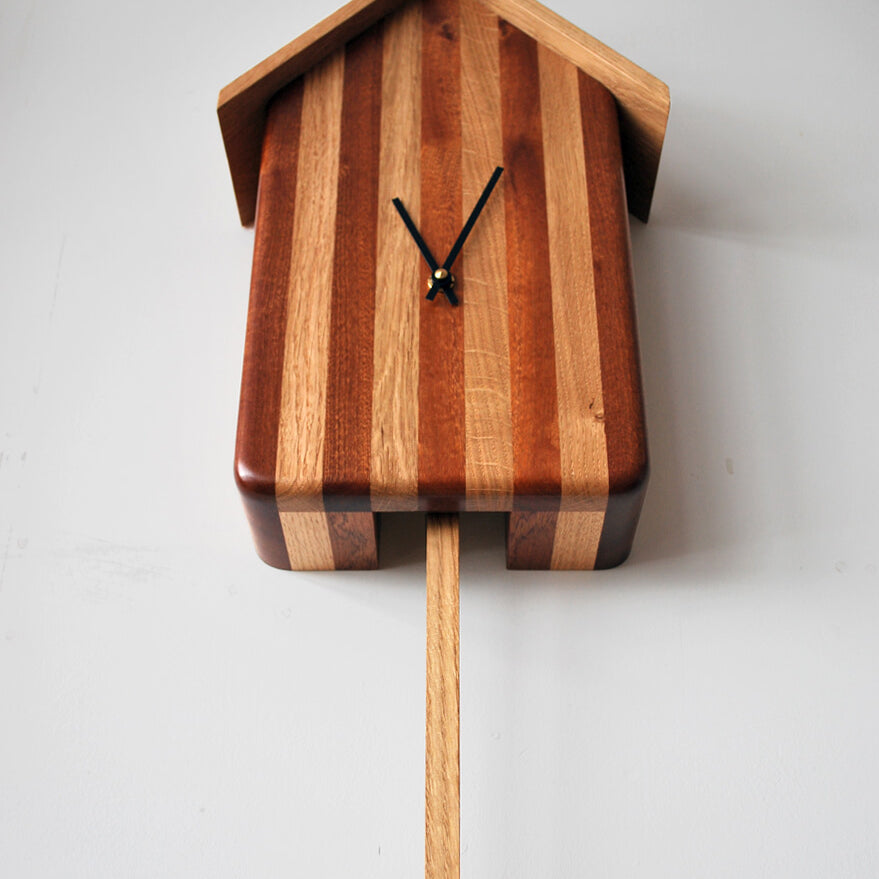 Cuckoo-less Clock underside perspective