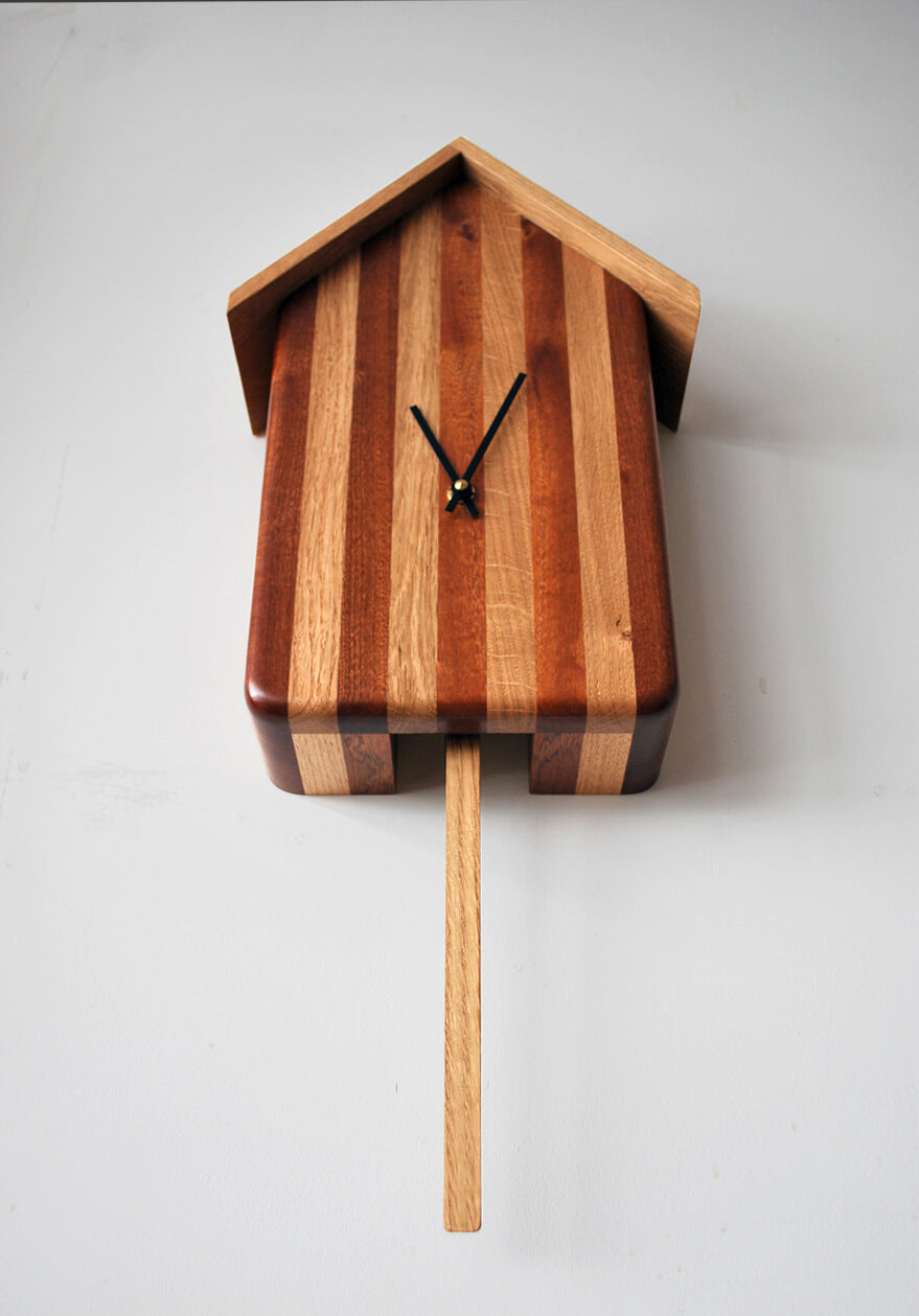 Cuckoo-less Clock underside perspective