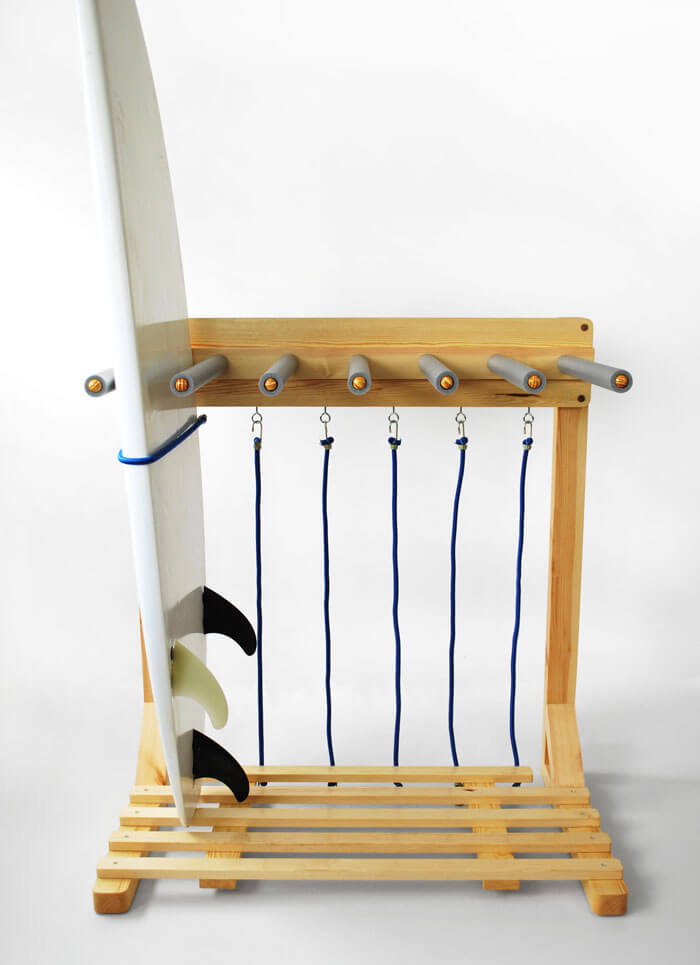 Wooden Surf Surfboard Racks