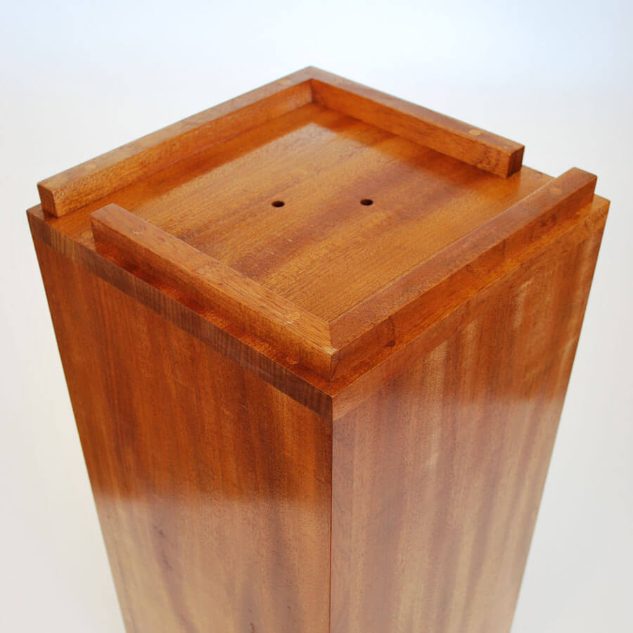 Mahogany Umbrella Stand Base