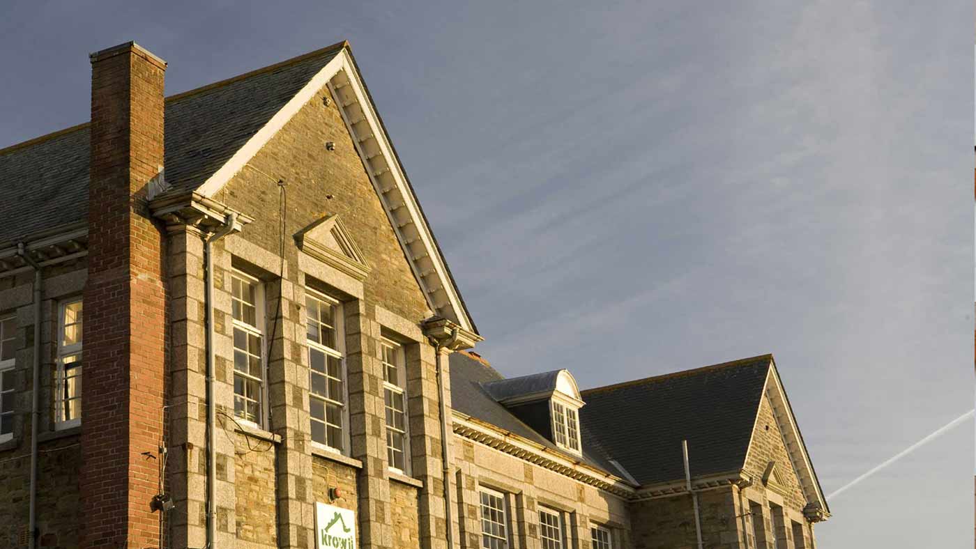 Krowji Old Grammar School building