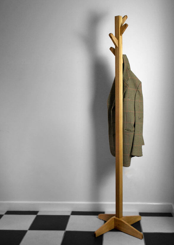 Coat Tree Coat Stand In Use