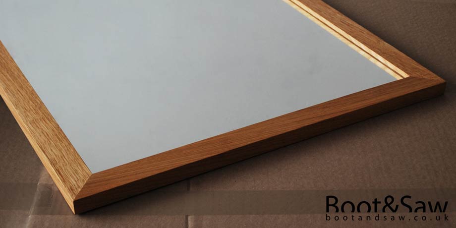 Handmade Solid Oak Framed Mirror