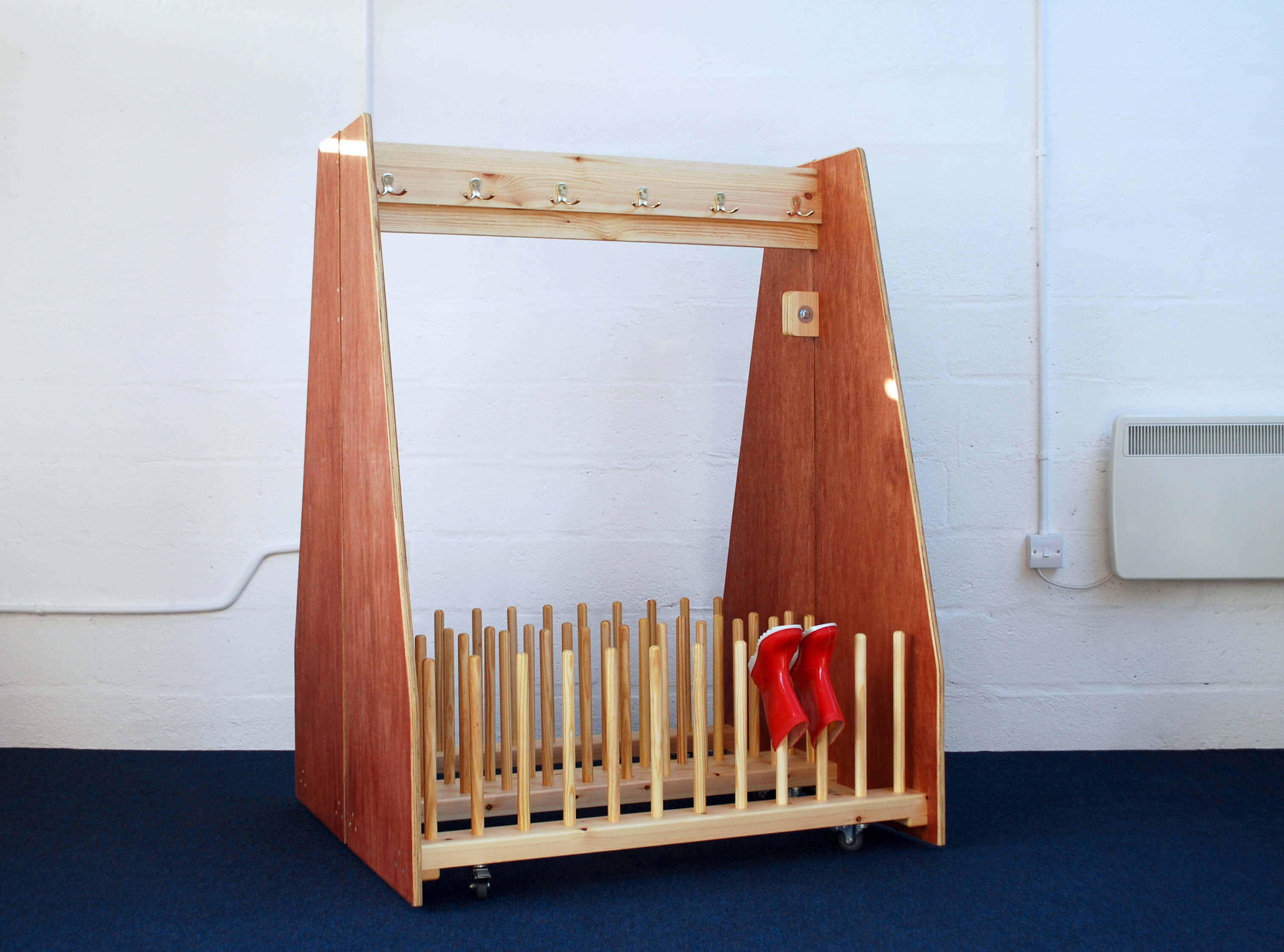 Alternature School Welly Rack