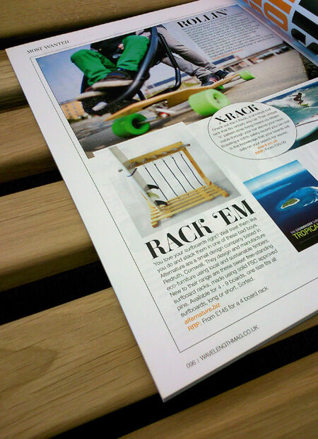 surfboard rack feature Boot&Saw