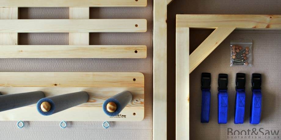 Wooden Surf Rack Parts