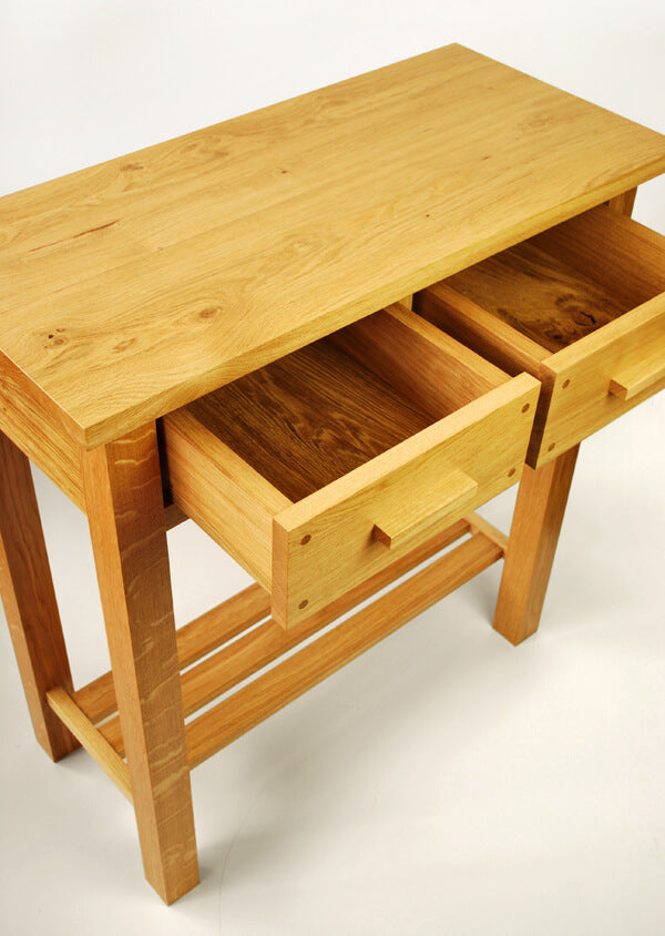 Boot & Saw - Oak Console Table