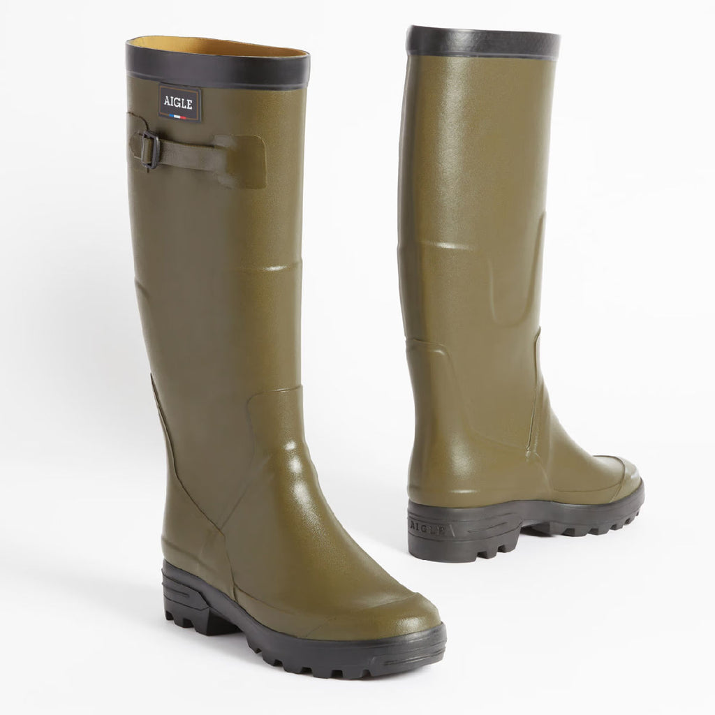 Aigle Benyl M Wellington Boots in Khaki