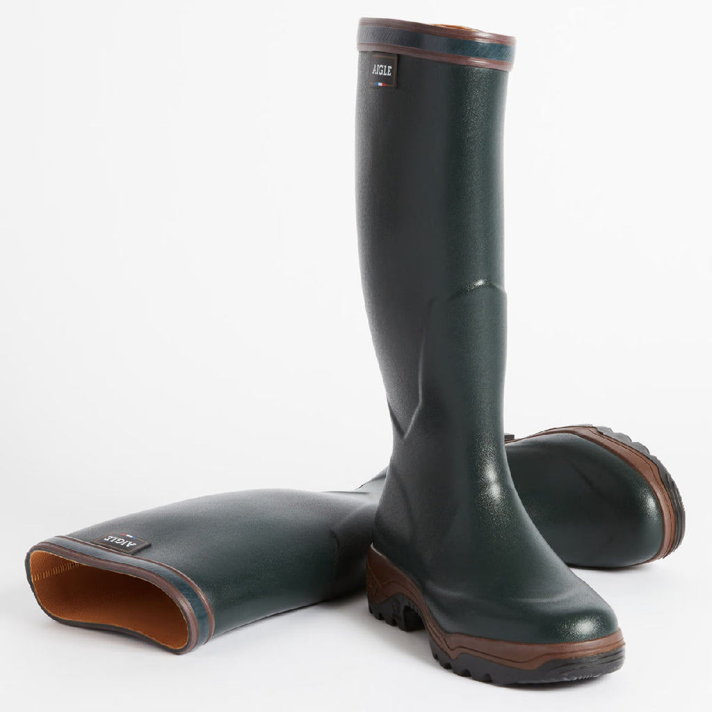 Quick drying polyester lining in the Aigle Parcours (2) Wellington Boot