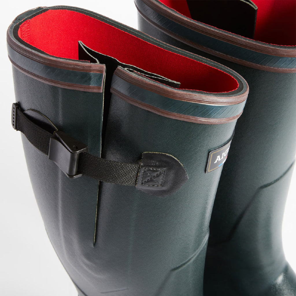 Neoprene lining inside the Aigle Parcours (2) Iso Wellington Boot