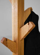 Oak Coat Tree Coat Stand Hook