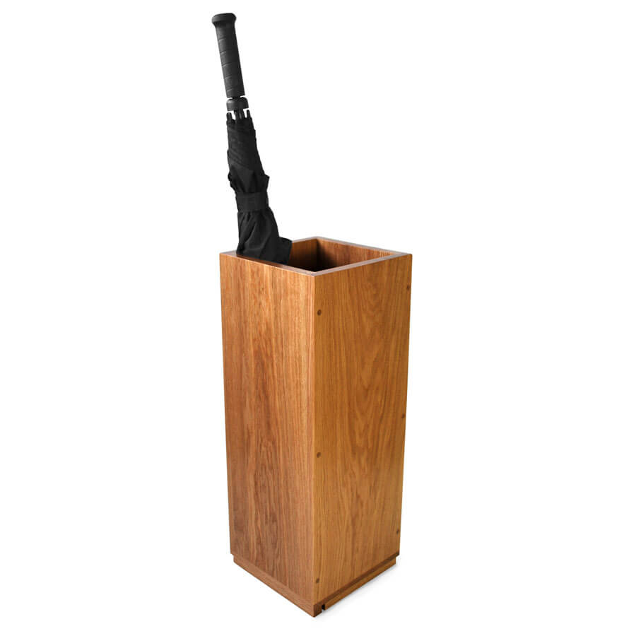 Solid Oak Umbrella Stand for your brolly and walking sticks