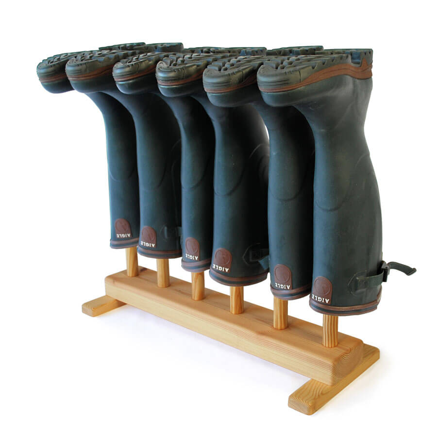Welly Boot Stand for 3 pairs of wellingtons