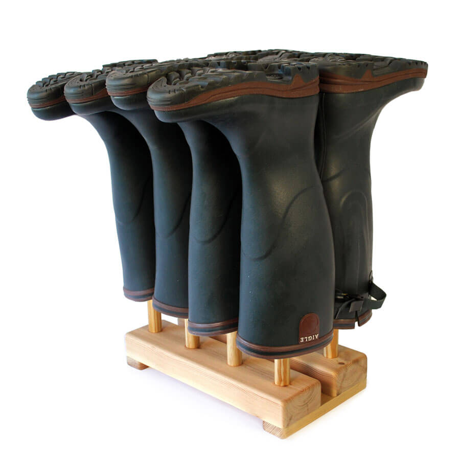 Welly Boot Stand for 4 pairs of wellingtons